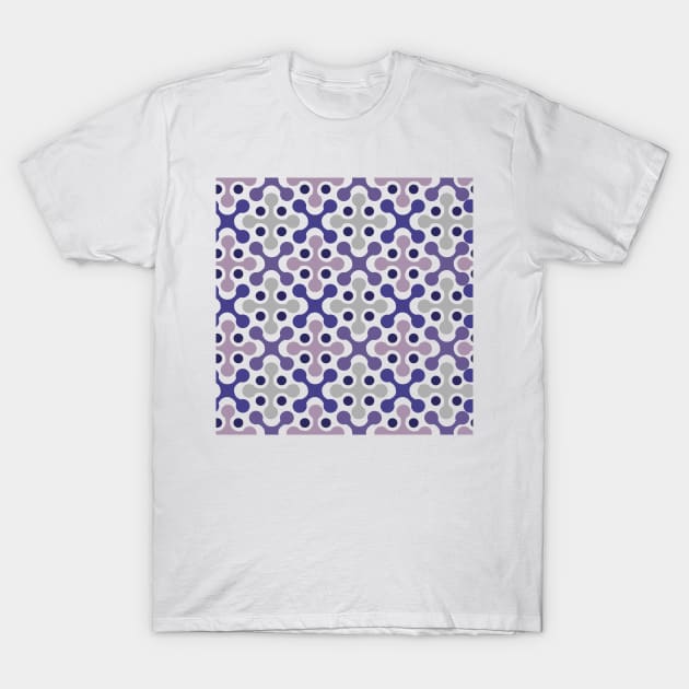 Retro 60s Pattern 9 T-Shirt by Makanahele